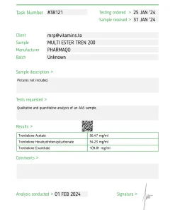 Alternative view of Tri-Tren – Pharmaqo Labs