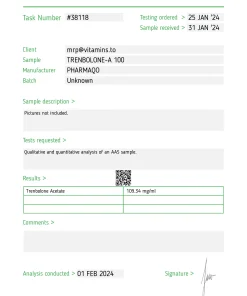 Alternative view of Trenabolone Ace. – Pharmaqo Labs