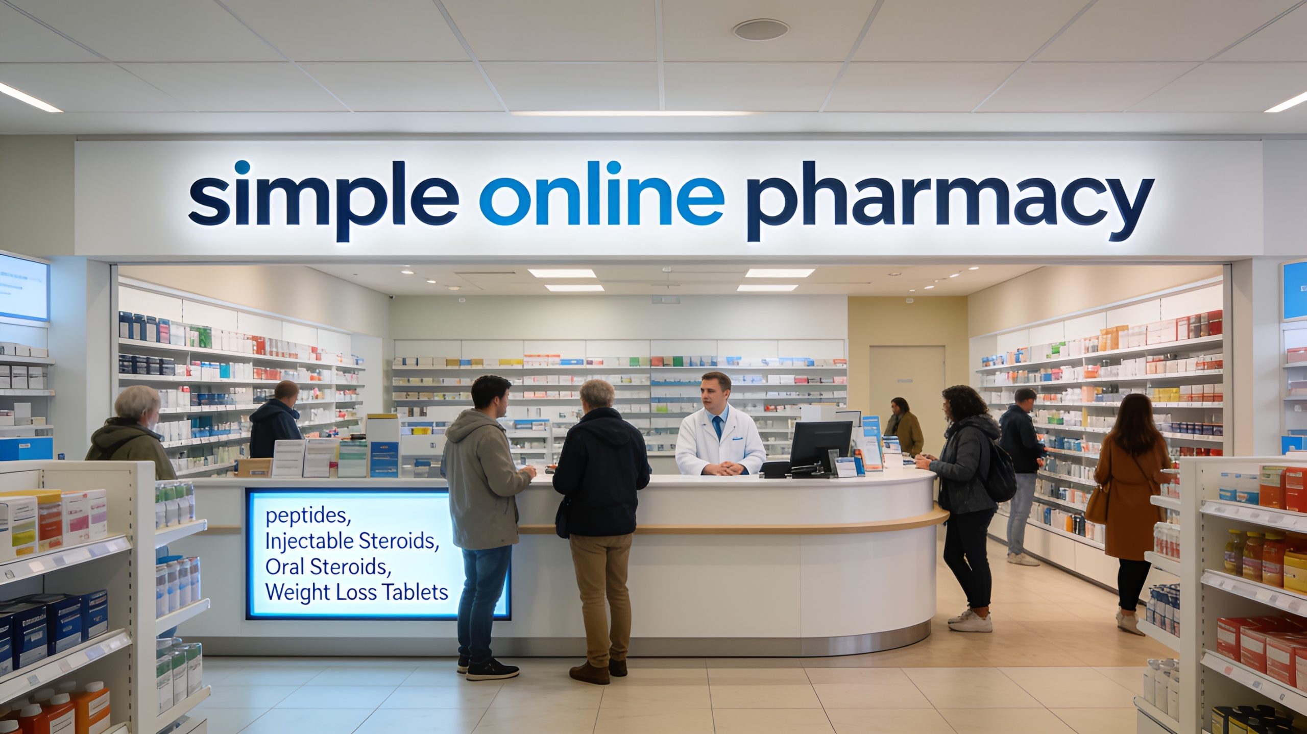 Simple Online Pharmacy clean regulatory clinical environment